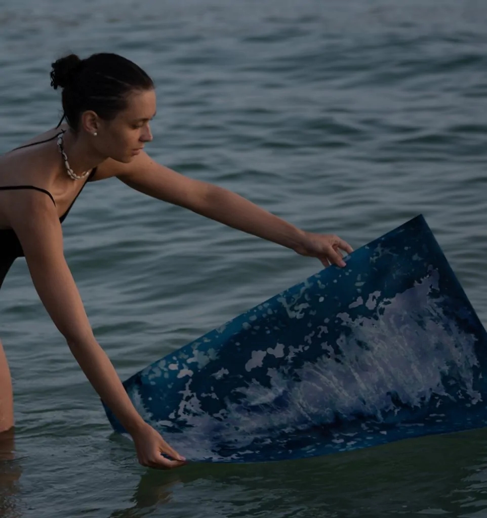 A Conversation with Laura Medcalf: Painting with the Earth, Water, and Time