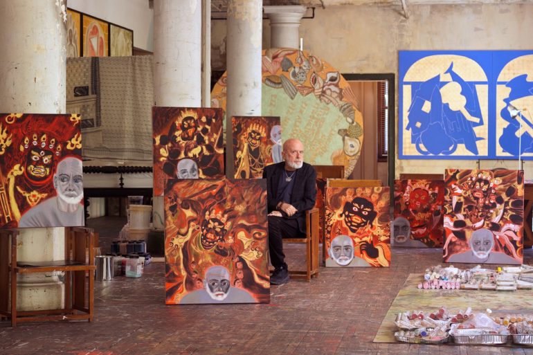 Francesco Clemente: Self-Portraits in the Bardo