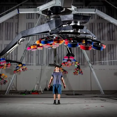 Conrad Shawcross: The Nervous System (Umbilical)