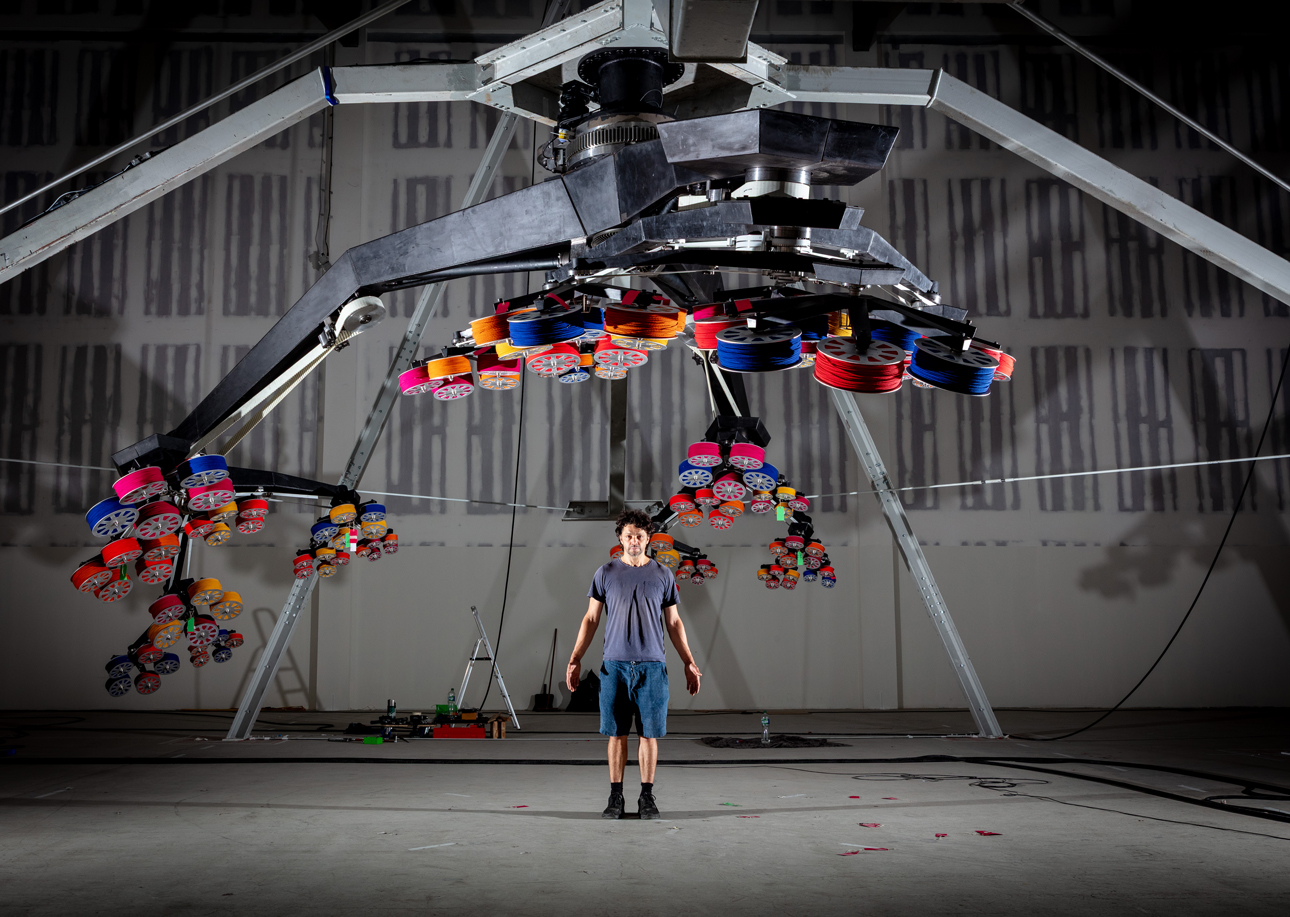 Conrad Shawcross: The Nervous System (Umbilical)