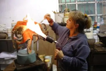 Bushra Fakhoury, Sculpting, Sculptor, Edge of Life, sculpture