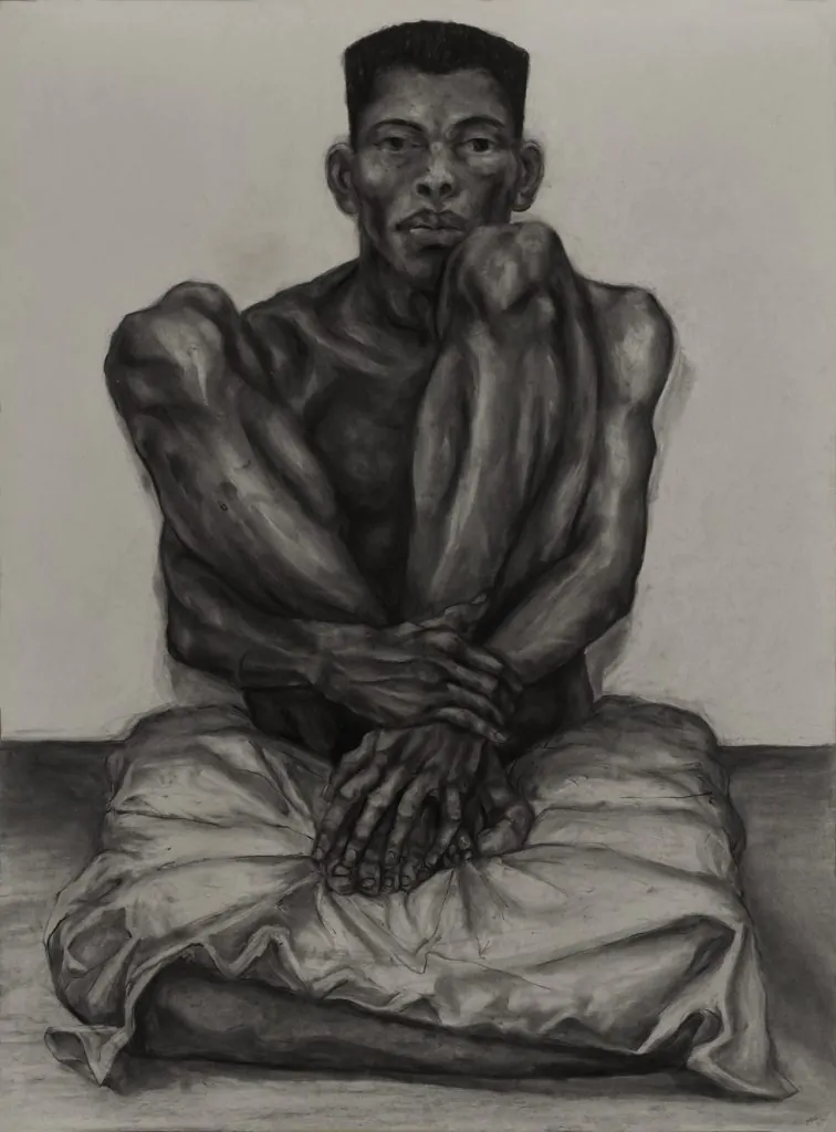 human, unclothed, Mal Fostock