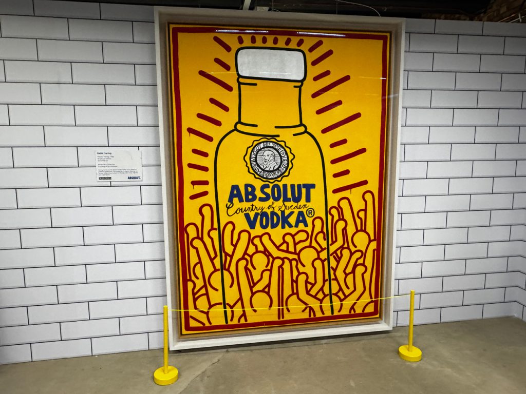 Keith Haring, 
Absolut Haring, Absolut, Charing Cross, Haring Cross