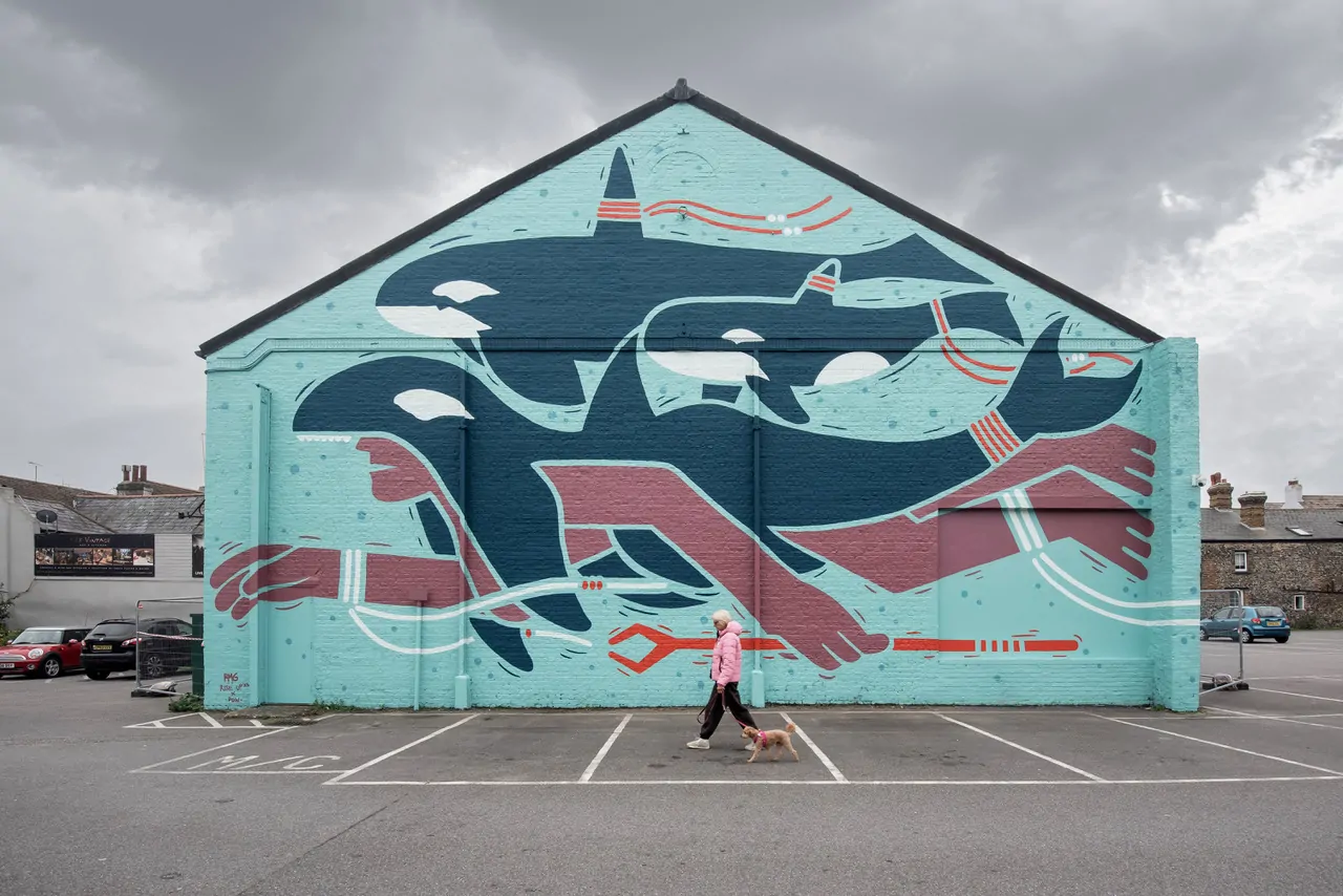 She Rises With the Sea, Thanet, Murals, Power of Women Thanet