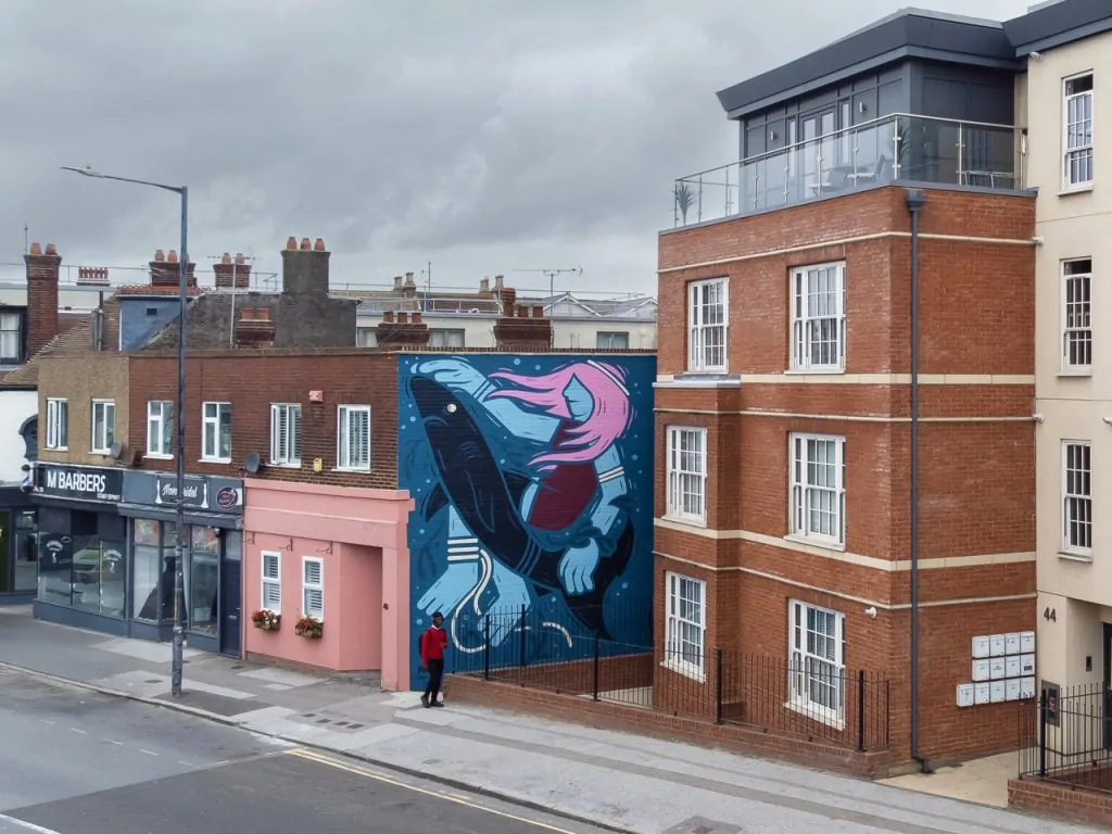 She Rises With the Sea, Thanet, Murals, Power of Women Thanet 