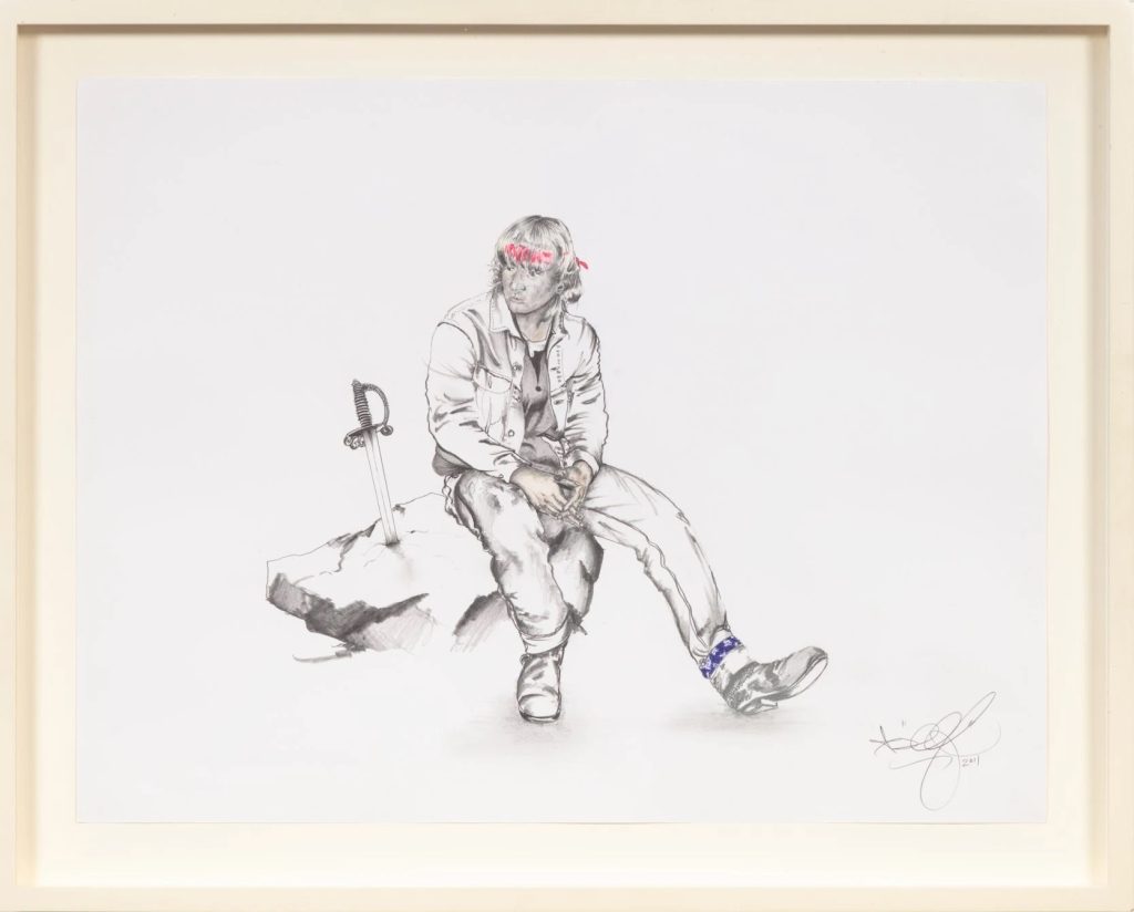 Lee Quiñones x, Outside Is America, Lee Quiñones: “Outside Is America,” Woodbury House