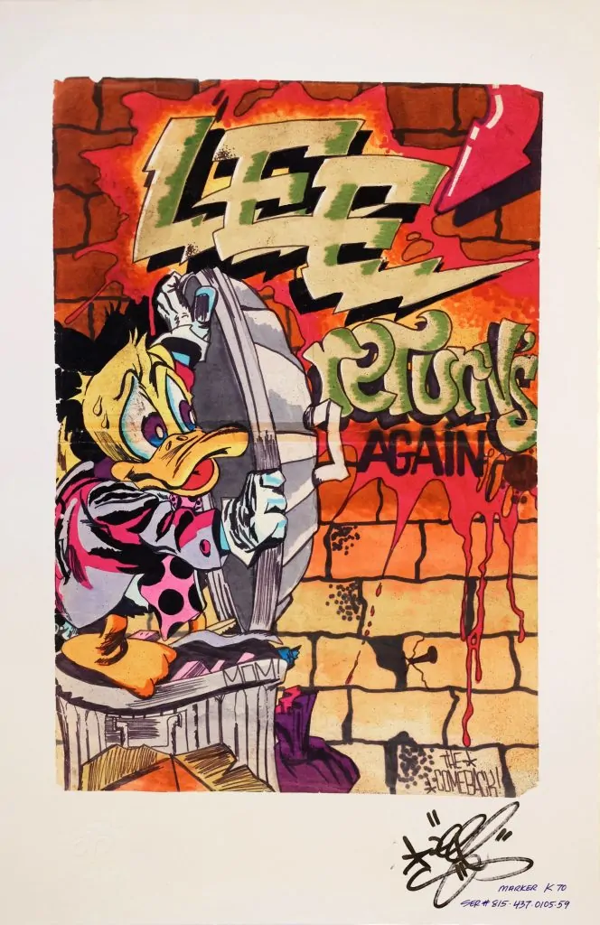 Lee Quiñones x, Outside Is America, Lee Quiñones: “Outside Is America,” Woodbury House